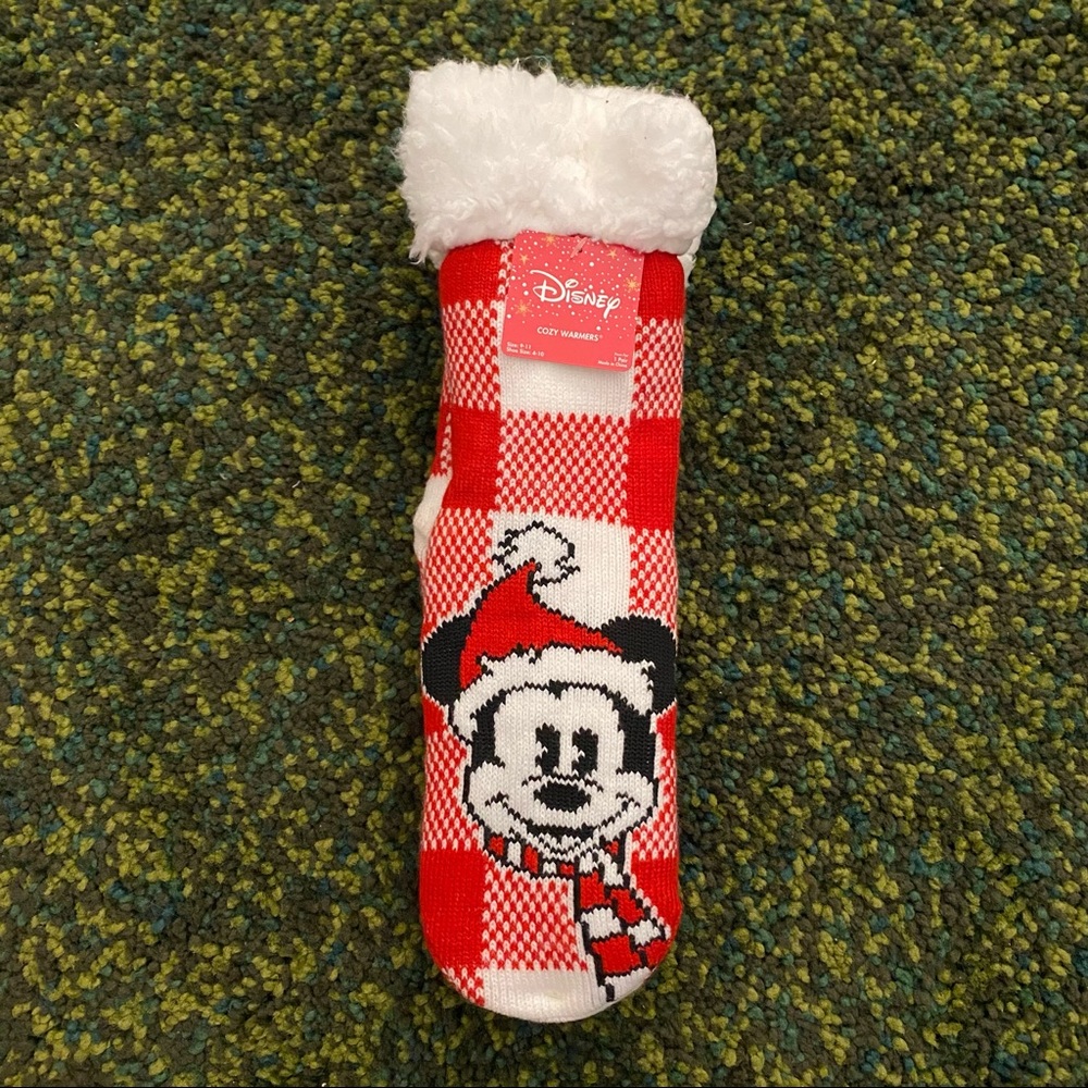 Disney Mickey Mouse Cozy Slipper Socks